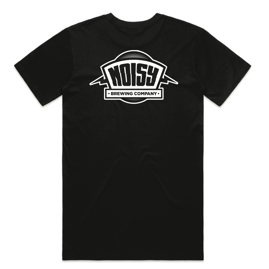 Noisy Logo Tee (Black, Navy or Maroon)