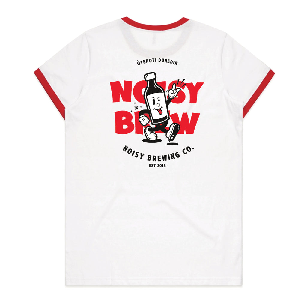 Noisy Mascot Ringer Tee
