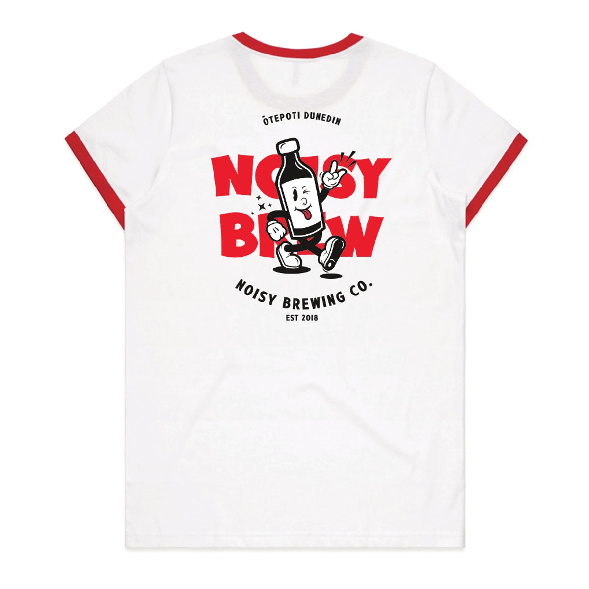 Noisy Mascot Ringer Tee