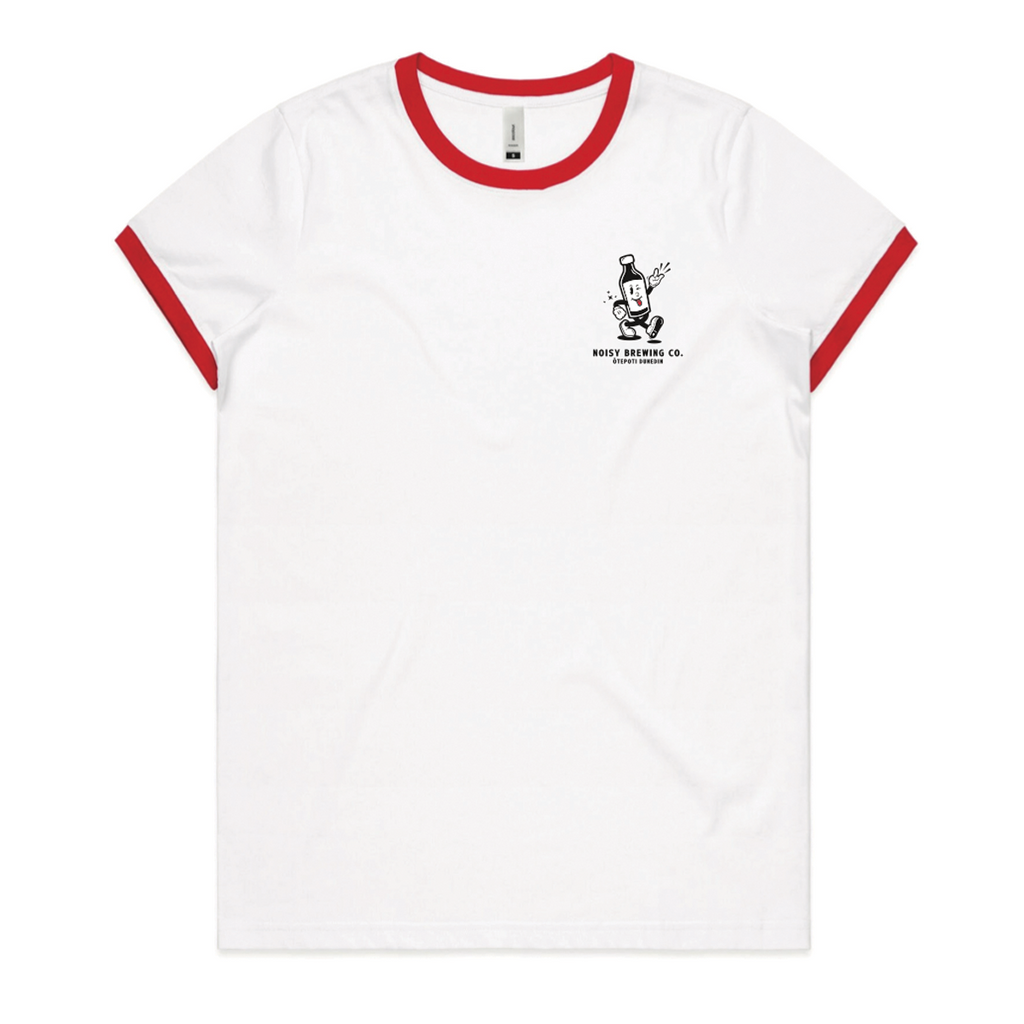 Noisy Mascot Ringer Tee