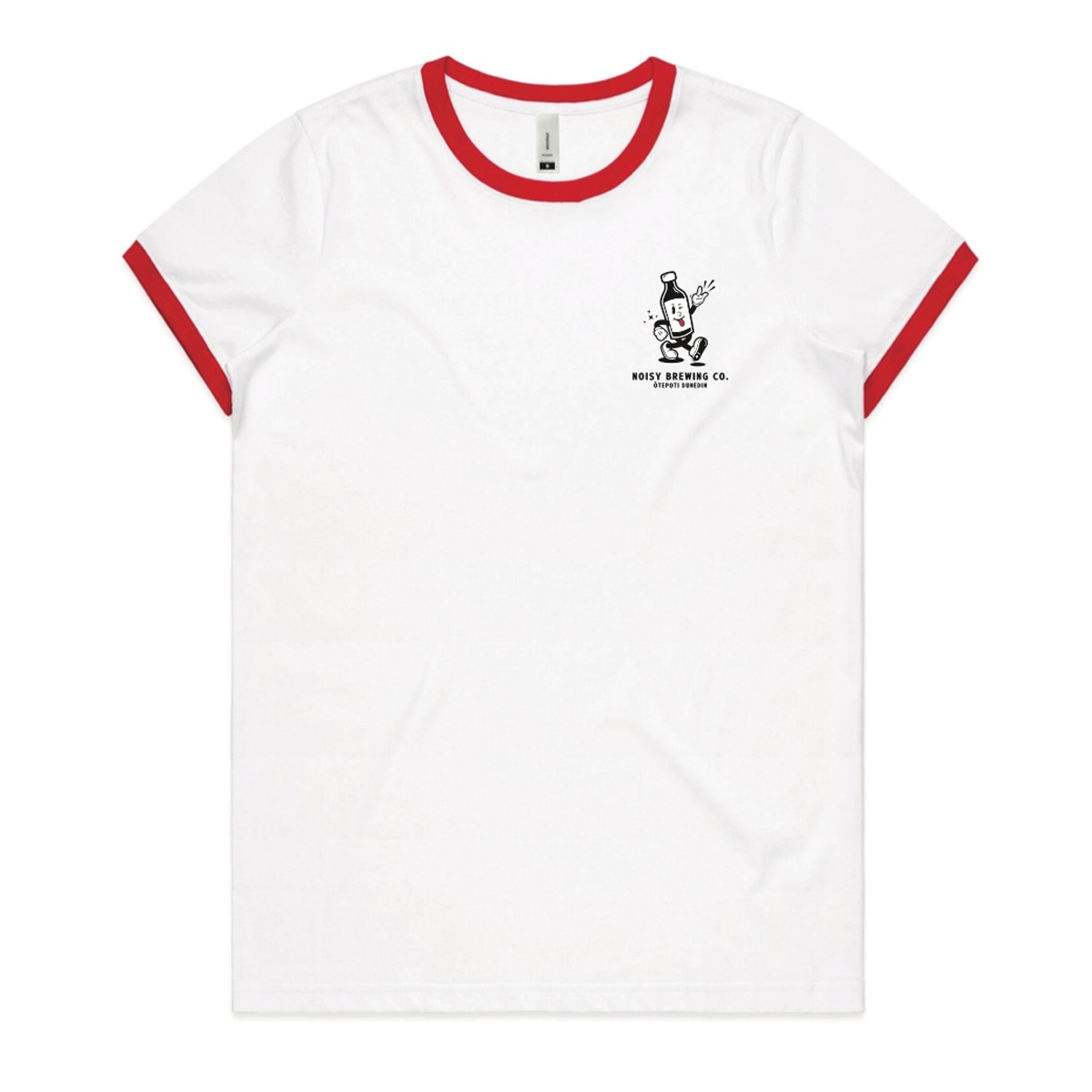 Noisy Mascot Ringer Tee